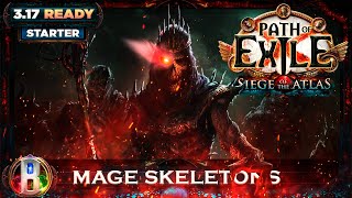 Path of Exile Scourge - Mage Skeleton Build - Necromancer Witch - PoE 3.16 - Poe Scourge League