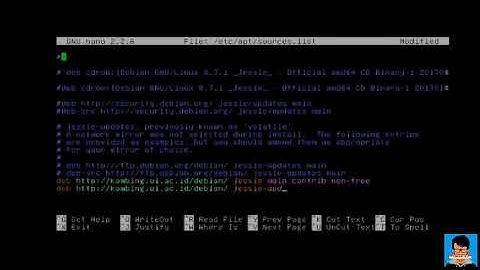 REPOSITORY LINUX DEBIAN 8