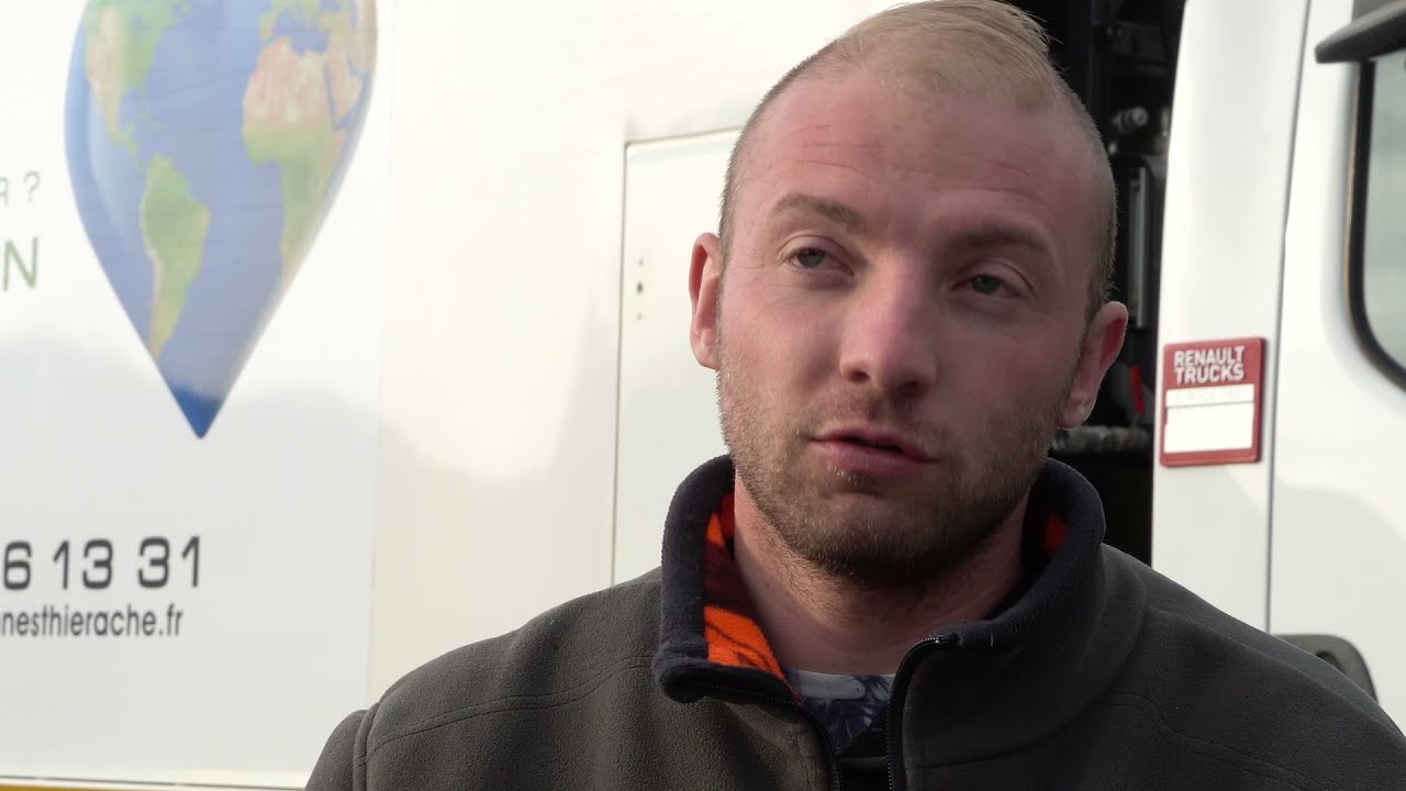 Jordan, chauffeur-rippeur d'Ardennes Thiéraches, présente sa tournée OM et Tri