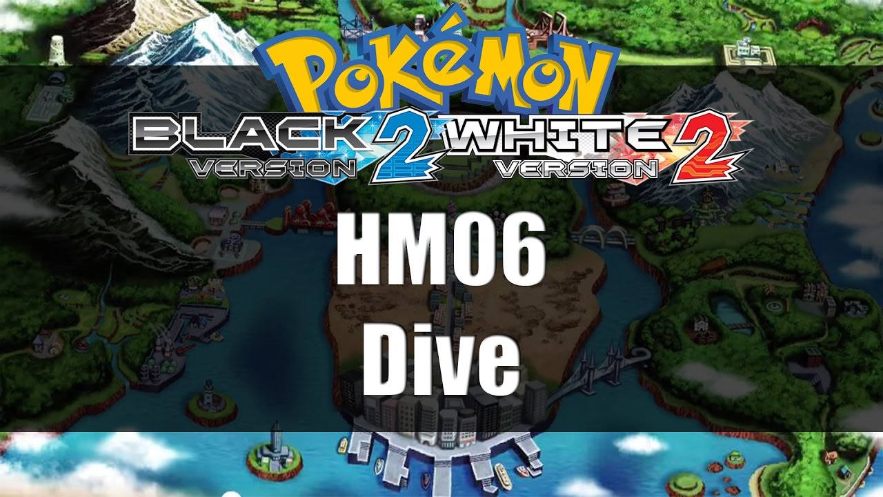 Hm Dive Pokemon Black