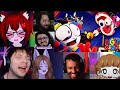 YOUTUBERS REAGINDO A ACORDA POMNI! VAMOS PARA UMA AVENTURA The Amazing Digital Circus