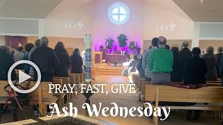 Ash Wednesday - Feb. 18th, 2026 at 7:30am