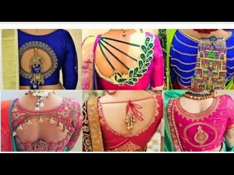 New latest Blouse Design 2020 | Beautiful Blouse Back neck Design - YouTube