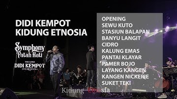 (OFFICIAL AUDIO) Moment konser terakhir bersama Didi Kempot kolaborasi dengan Kidung Etnosia