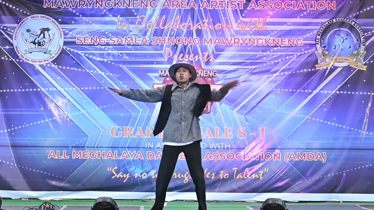 Grand Finale Mawryngkneng Got Talent S-1 Chard Micheal Kharwanlang
