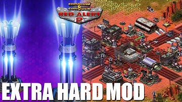 Red Alert 2 | Extra Hard Mod | Hold the middle, hold the line