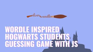 Coding a Wordle inspired Harry Potter guessing game screenshot 2