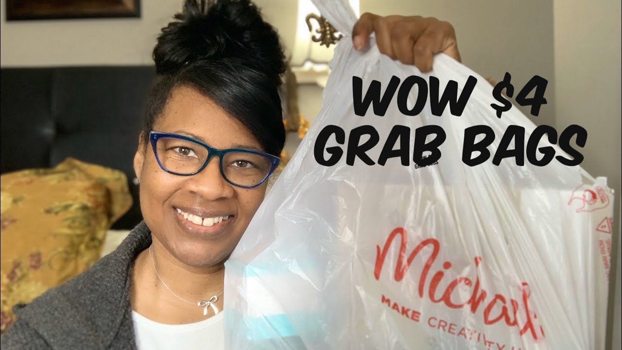 MICHAELS $4 GRAB BAGS  WHAT DID I GET?!😜