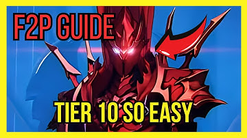 BEAT TIER 10 IGRIS F2P EASY FULL TUTORIAL [Solo Leveling Arise]