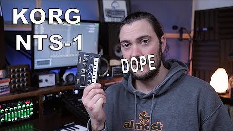 Making A Beat With The Korg NTS-1 Digital: Impression and Review