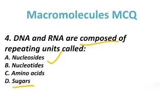 🔬 Macromolecules Chemistry | Top 10 MDCAT & NEET MCQs with Explanation 2025