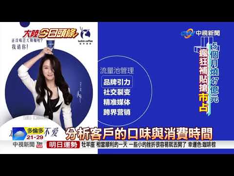 被"小藍杯"逼上梁山 星巴克傳破例外送│中視新聞 20180801