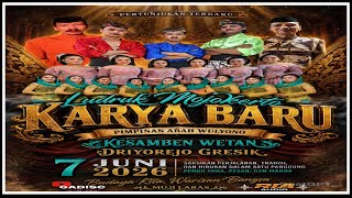 LUDRUK KARYA BARU WEDDING AYU & SOFYAN LIVE KESAMBEN WETAN DRIYOREJO GRESIK.