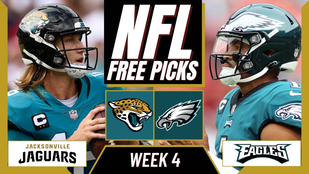 JAGUARS vs EAGLES NFL Picks and Predictions (Week 4) NFL Free Picks