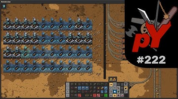 Py 1 & Rail Labs | Factorio | Pyanodons Hard Mode | 222