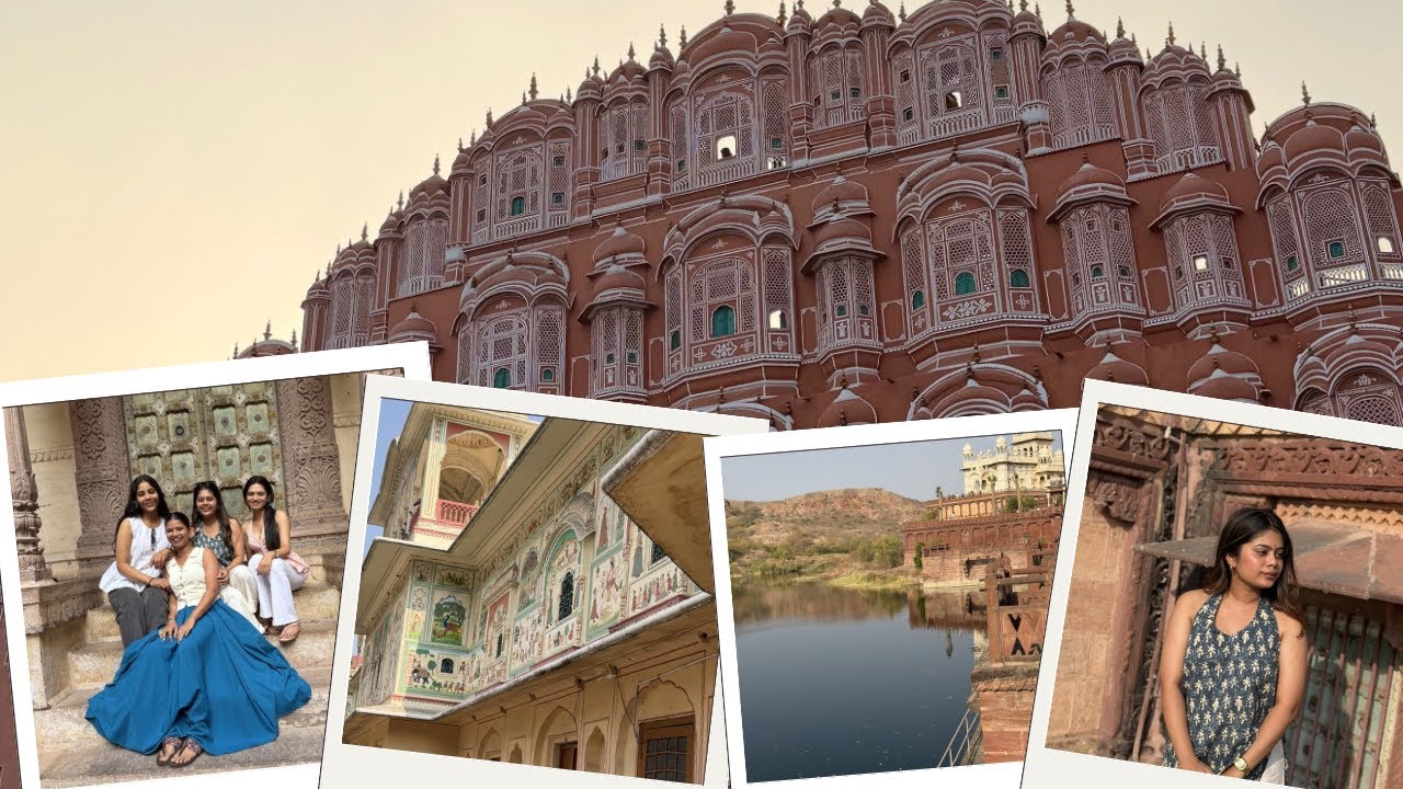 Rajasthan trip 🐪✨ | Girls trip | Train journey 🚅 | Collage friends 