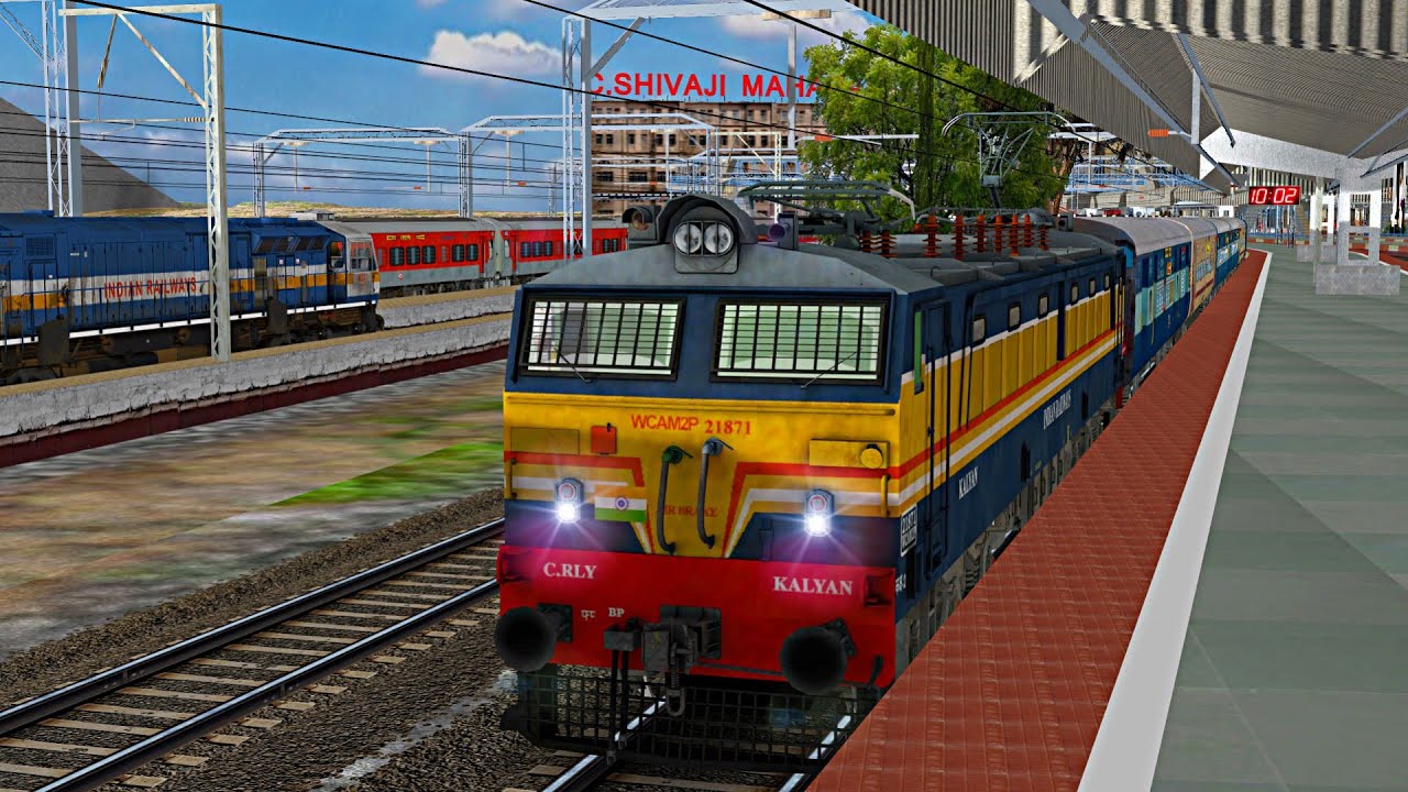 Taking Charge of 17617 Tapovan Express from CSMT with Legendary KYN WCAM2P | Indian Train Simulator