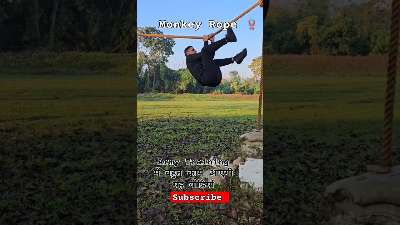 Monkey Rope | Army Training |  