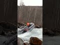 водометная лодка, горная река