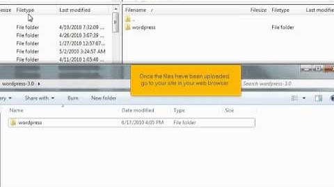 How to install WordPress 3