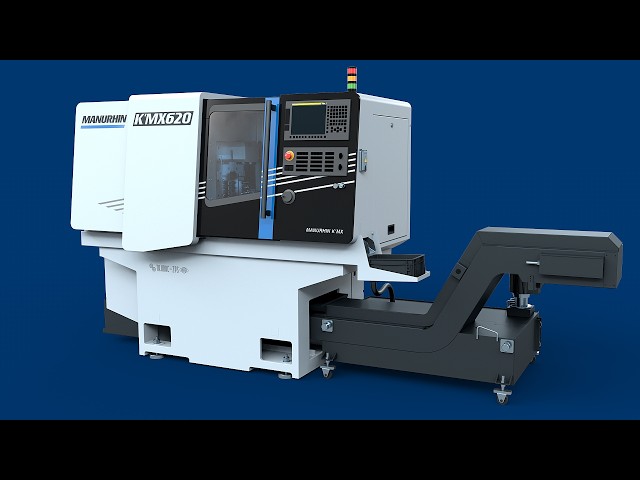 TAJMAC-ZPS/MANURHIN K'MX 520/620 Swiss Type Lathe/Animated
