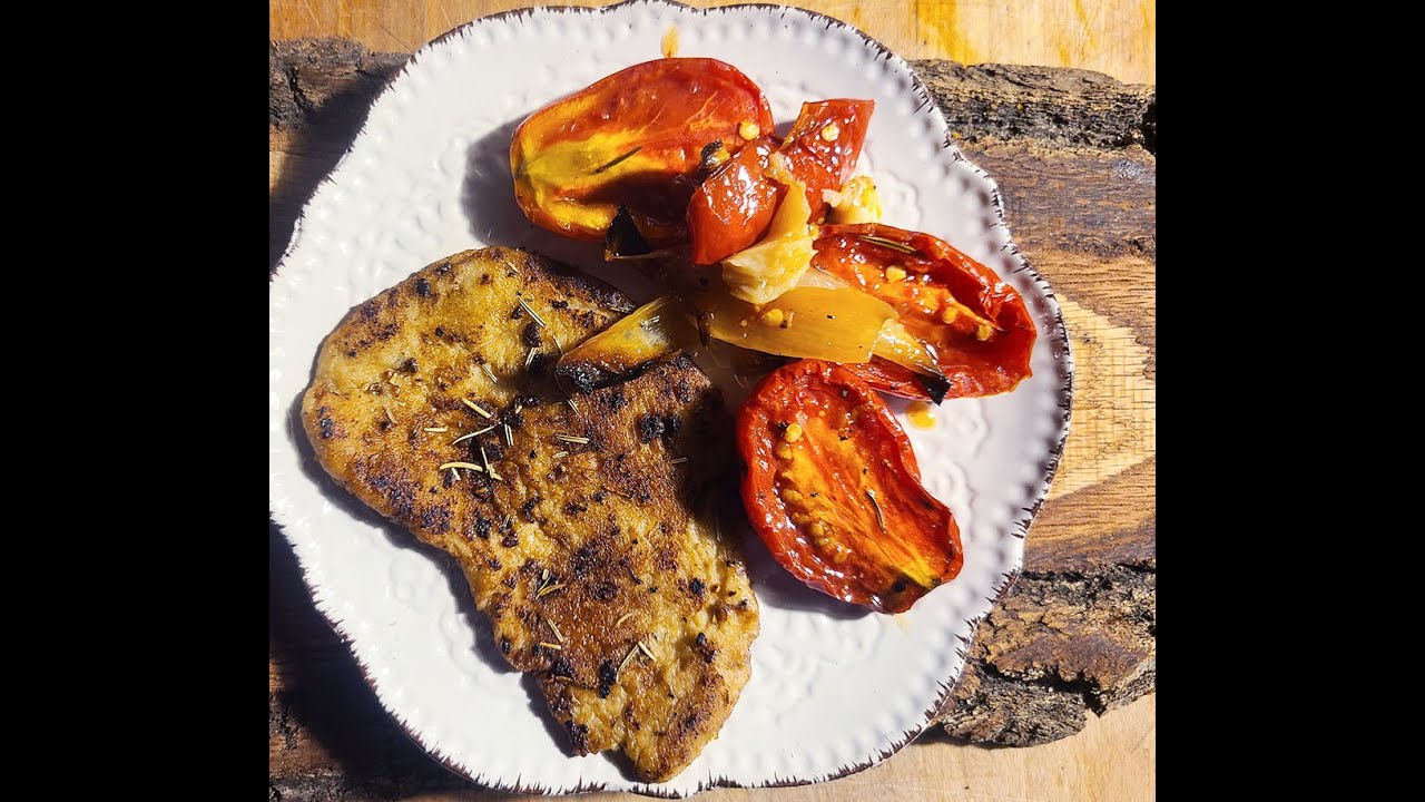 NEW STEAKETTE RECIPE fast and easy SEITAN VEGAN MEAT Connie’s RAWsome