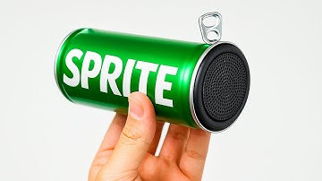 How to Make Rechargeable Bluetooth Speaker Using Sprite Can | Homemade Speaker Project