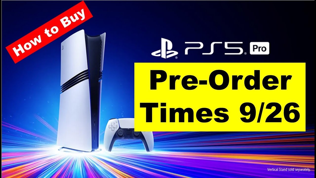ps5 締め切り Launch Times Revealed for the PS5 Pro Pre-Orders. PlayStation