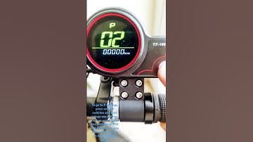 How to speed hack your e scooter For the Tf-100 display