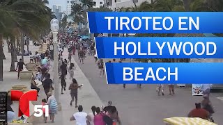 Tiroteo en Hollywood Beach, Florida, deja múltiples heridos