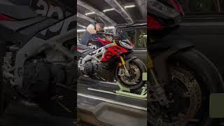 #motosport #мотопитер #bikelife #asmr #aprilia #tuonov4 #moto_transporter #spb