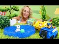 Spielspaß mit der Paw Patrol - Spielzeugvideo für Kinder - 5 Folgen am Stück