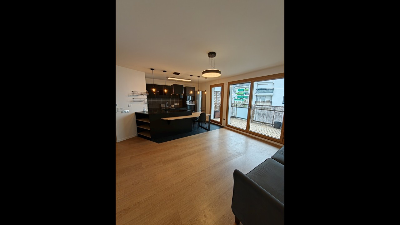 Vidéo Location meublée appartement 4&nbsp;pièces 72&nbsp;m² Rosny-Sous-Bois (93110)