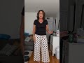 Effortless Style: White Polka Dot Loose-Fit Pants with Pockets for Everyday Comfort