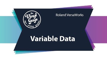 Roland DG Variable Data