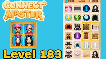 Connect master match puzzle level 183 solution walkthrough 