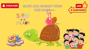 SLOW AND STEADY WINS THE RACE | BEST BEDTIME SONGS FOR TODDLERS | CLAP YOUR HANDS NURSERY RHYME