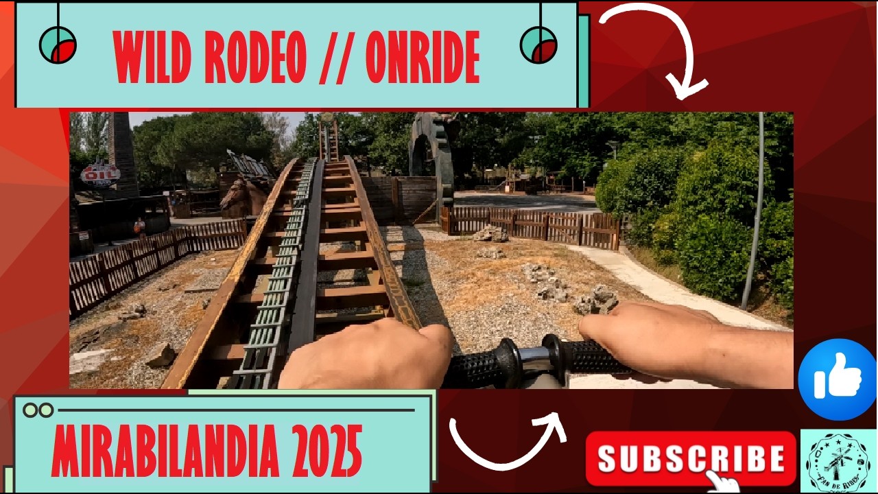 BUFFALO BILL RODEO [Onride] MIRABILANDIA PARK 2025