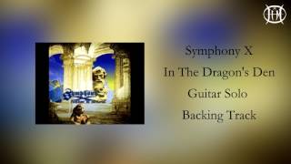 Symphony X - In The Dragon's Den - Guitar Solo BACKING TRACK - Marco J. Zinnia