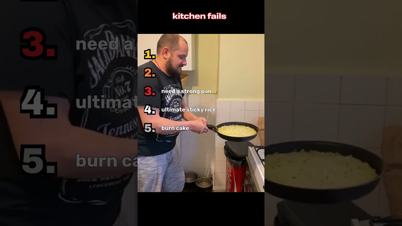 Kitchen fails 