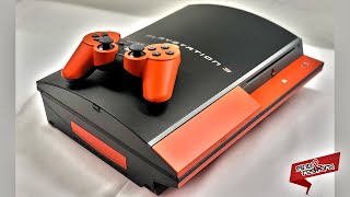 PS3 Fat Custom Paint - Game Console Transformation