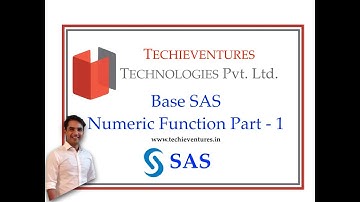 Numeric Function Part - 1 (Base SAS Programming)