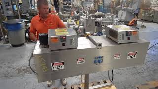 www.champtrading.com demonstrating PDC neck band shrink tunnel