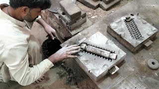 How to make a sand mold for casting metal