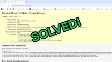 django.template.exceptions.TemplateDoesNotExist: bootstrap4/uni_form.html