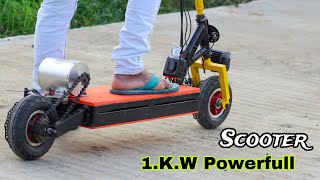 How to Make 1KW powerfull Electric Scooter @MOCreative