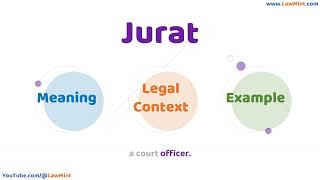 Jurat Meaning Legal Context & Example Legal Terms Simplified @LawMint Update