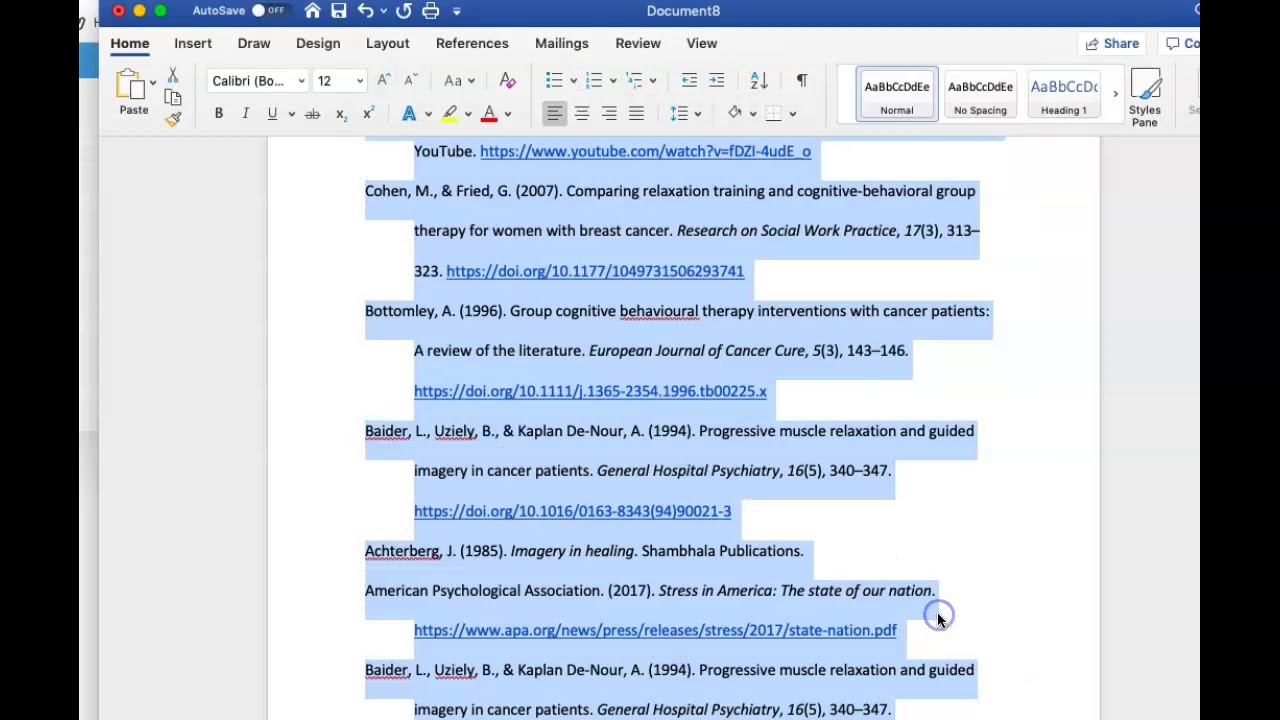 How to add Citations and References using Microsoft Word | Adding Citation and References by MS word