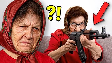 Traumatizing my Babushka with AI VIDEOS of herself.