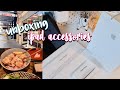 Unboxing  ipad pro 129 accessories small workspace set up  fave japanese resto